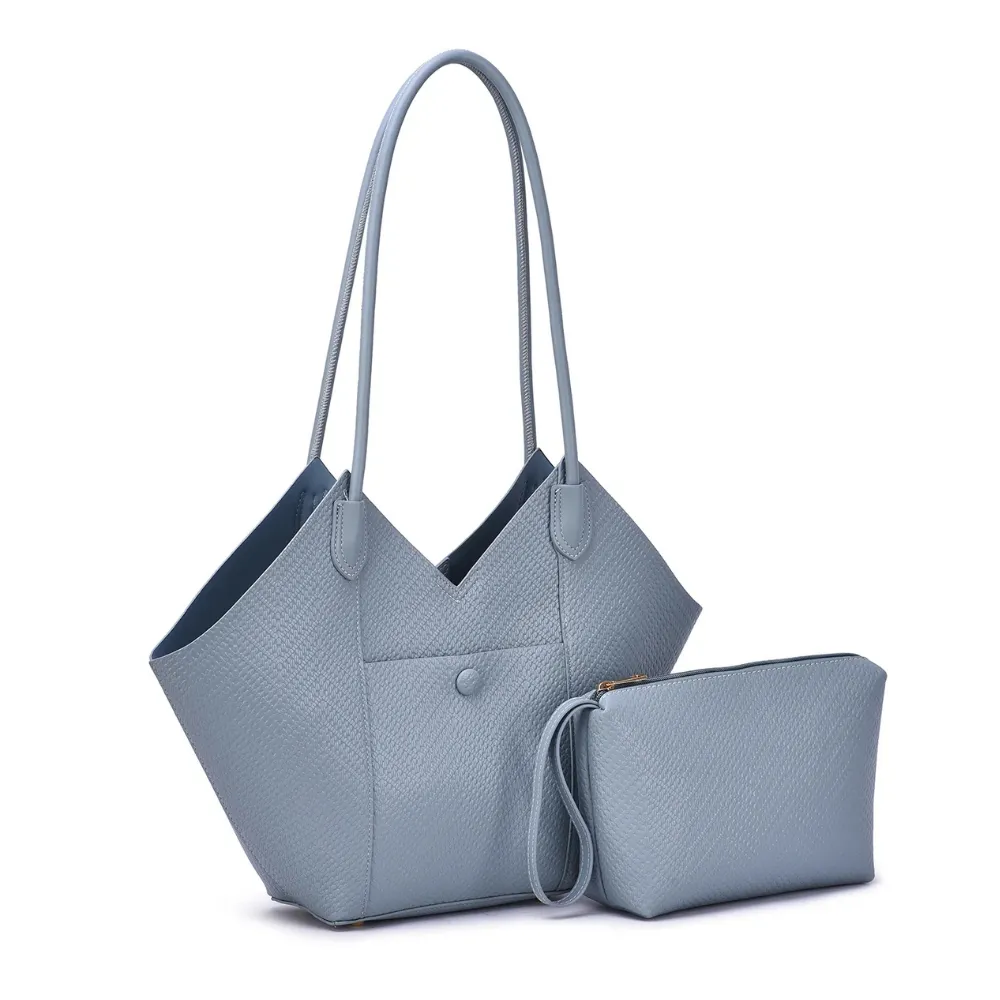 Mellow World Winston 2-in-1 Tote Dusty Blue Bag