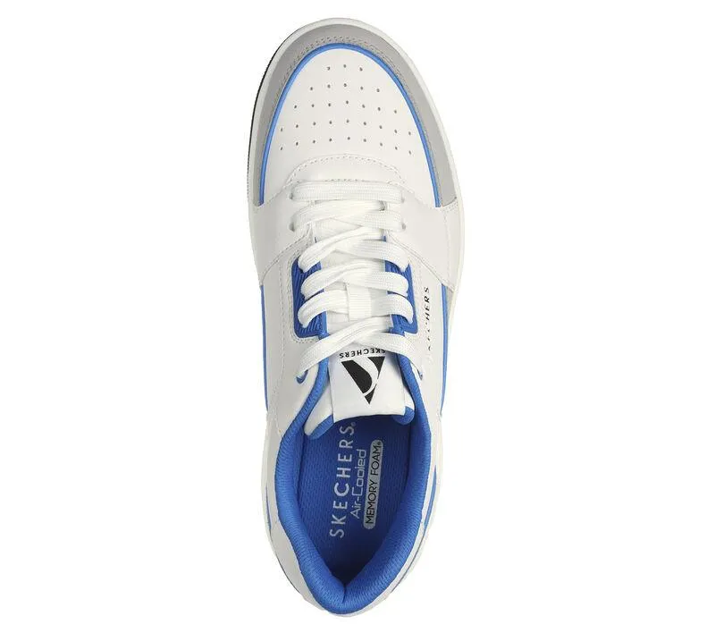 Men's Wide Fit Skechers 183140 Uno Court Trainers