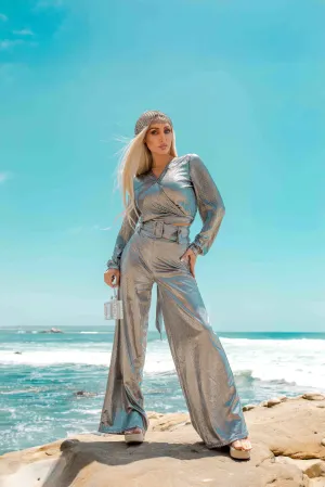 Metallic Pants