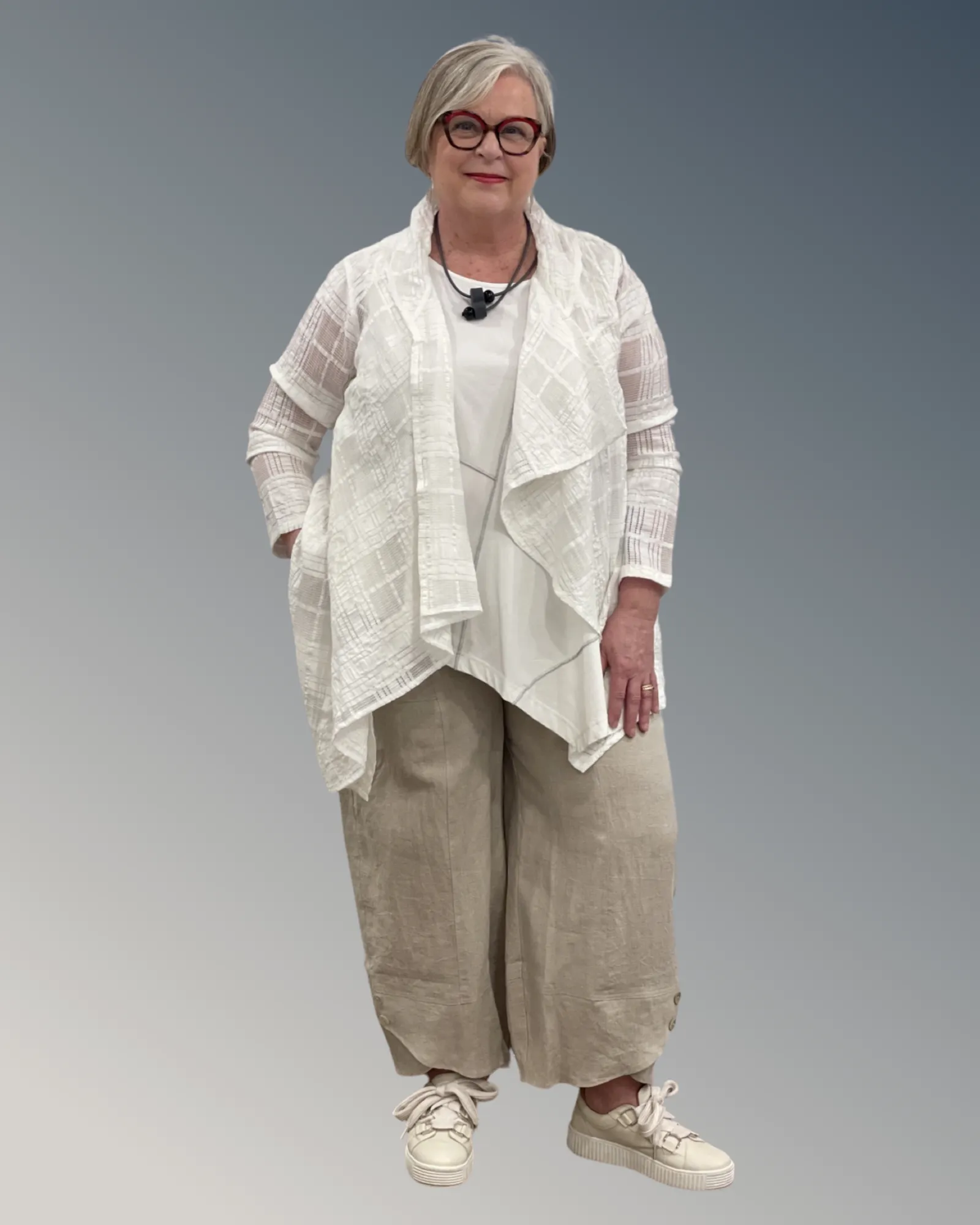 Moyuru Linen Jacket M231636