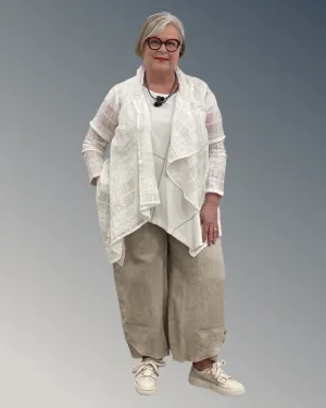 Moyuru Linen Jacket M231636