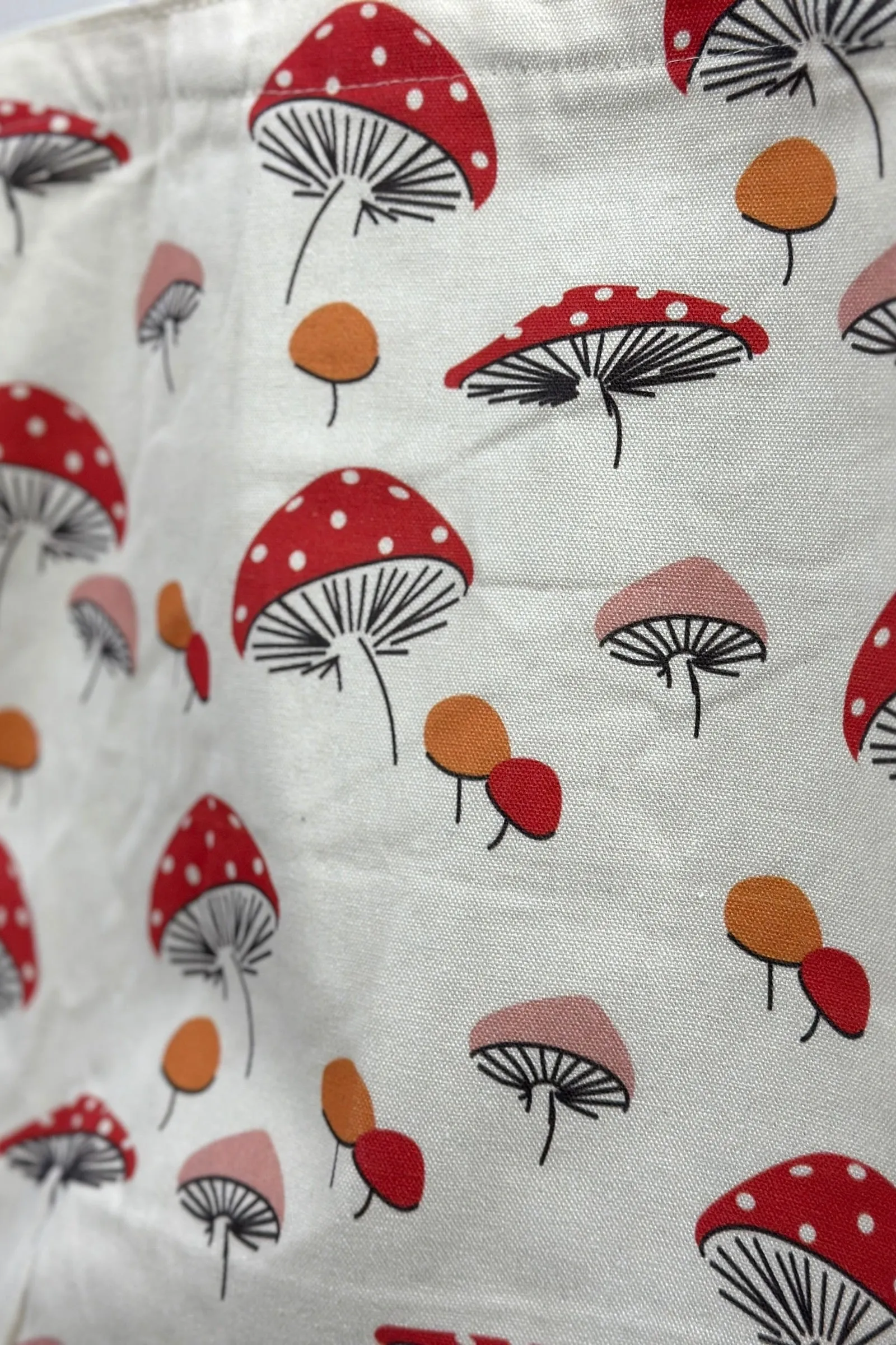 Mushroom Print Tote