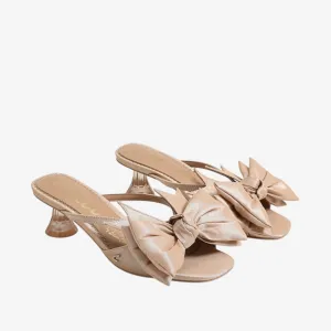 Natalina Kitten Heel Slide
