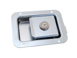 Paddle latch, locking, zinc