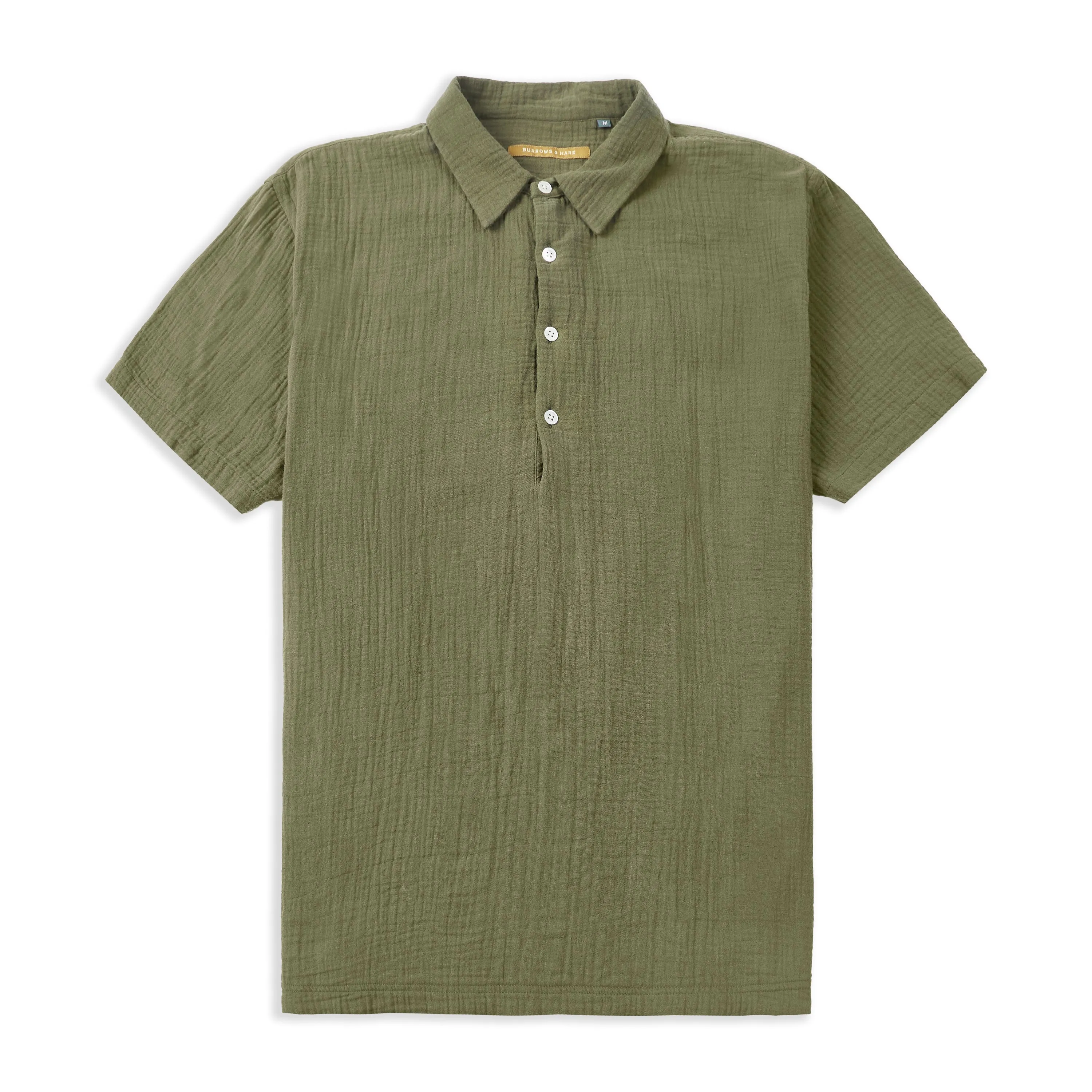 Pop Over Short Sleeve Morton Shirt - Green