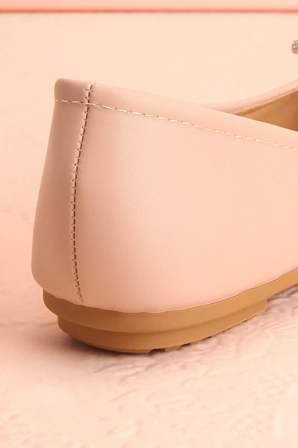 Premier Blush | Ballerina Shoes w/ Crystal Studded Bow