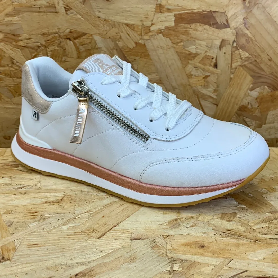 Rieker Womens Revolution Fashion Trainers - White