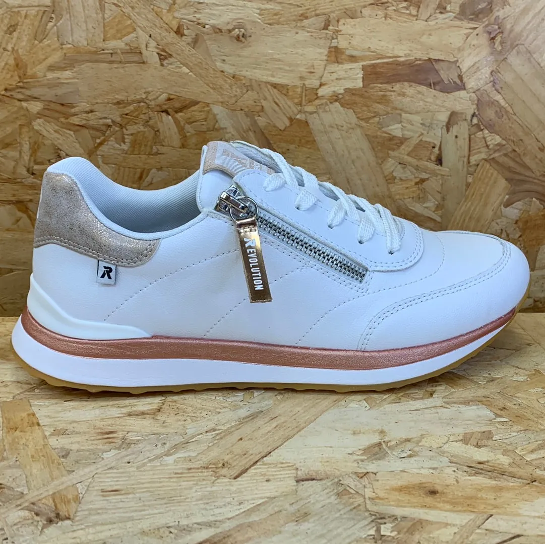 Rieker Womens Revolution Fashion Trainers - White