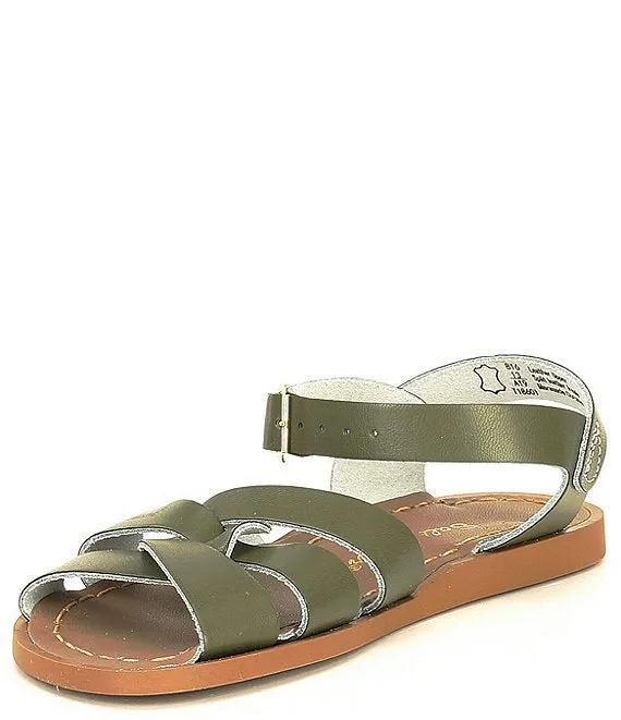 Salt Water Original Sandals- Olive -Infant to Adult Sizes