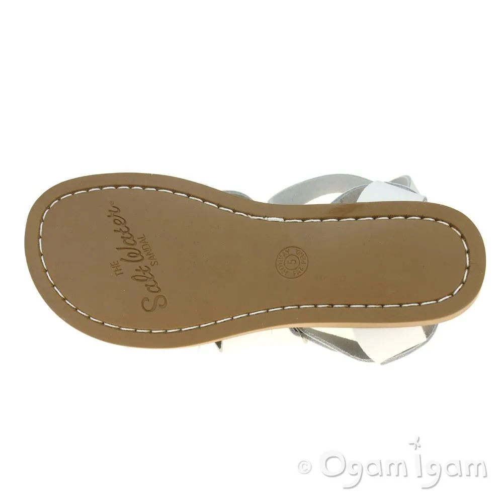 Salt-Water Original White Womens White Sandal