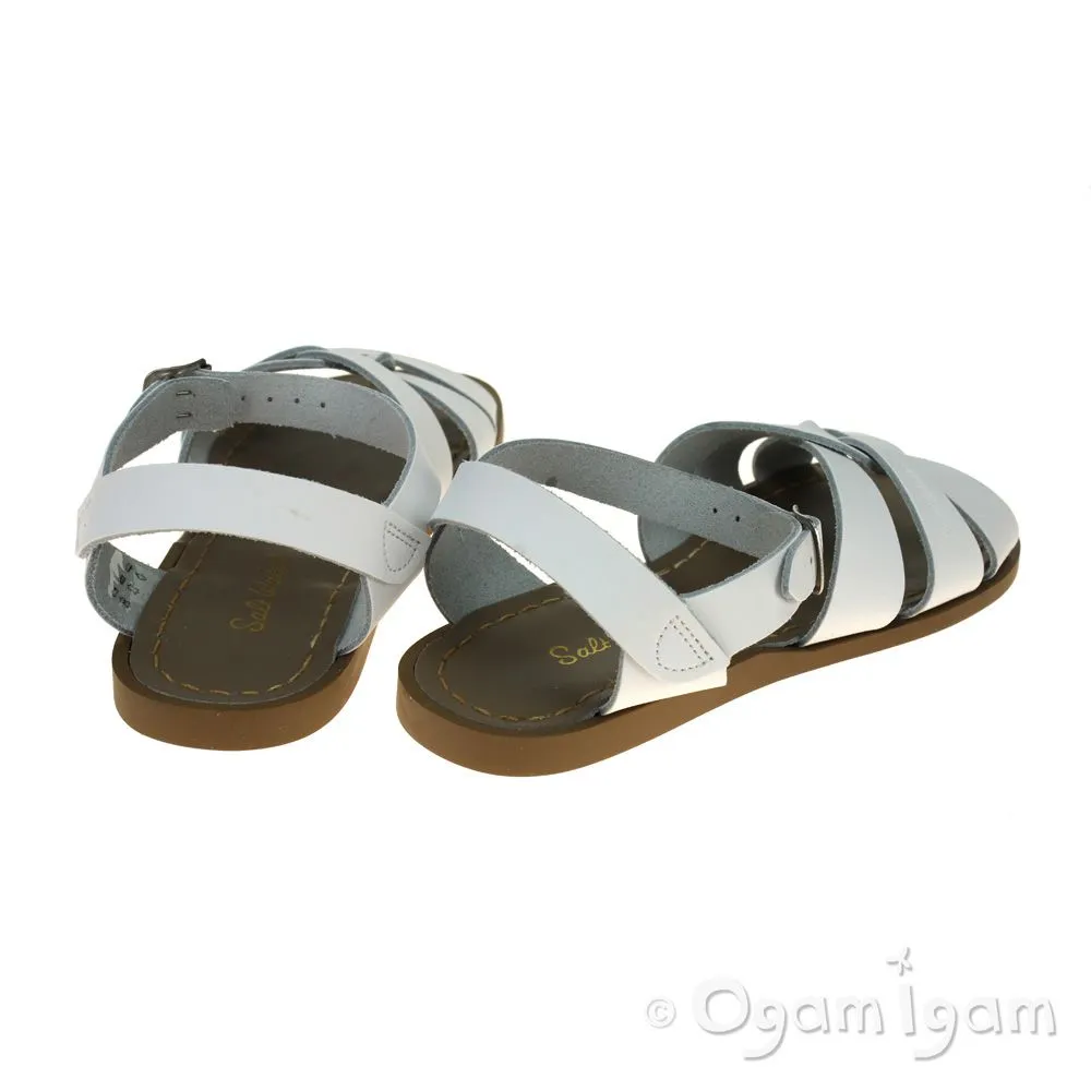 Salt-Water Original White Womens White Sandal