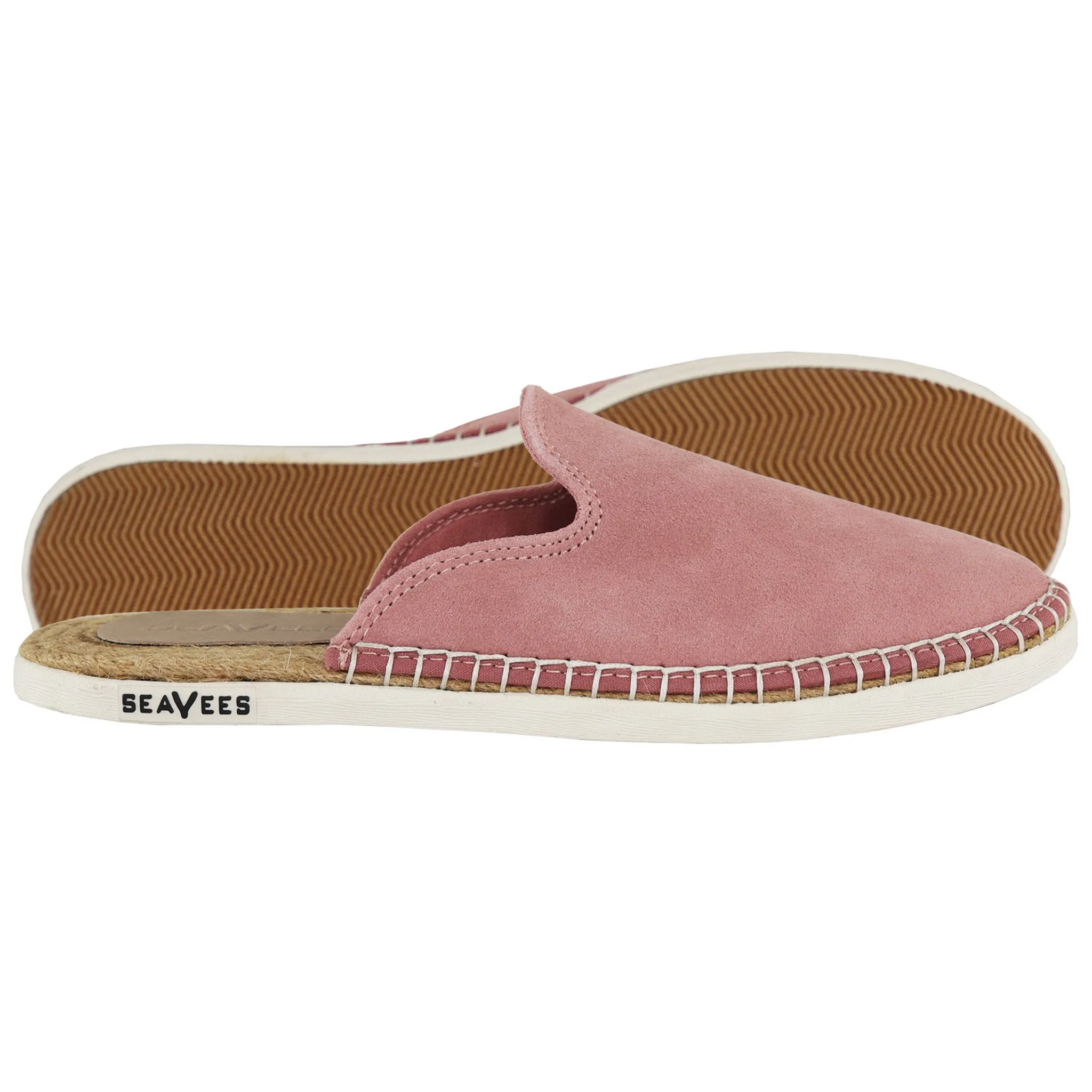 SeaVees Ocean Park Womens Pink Mule Sandals