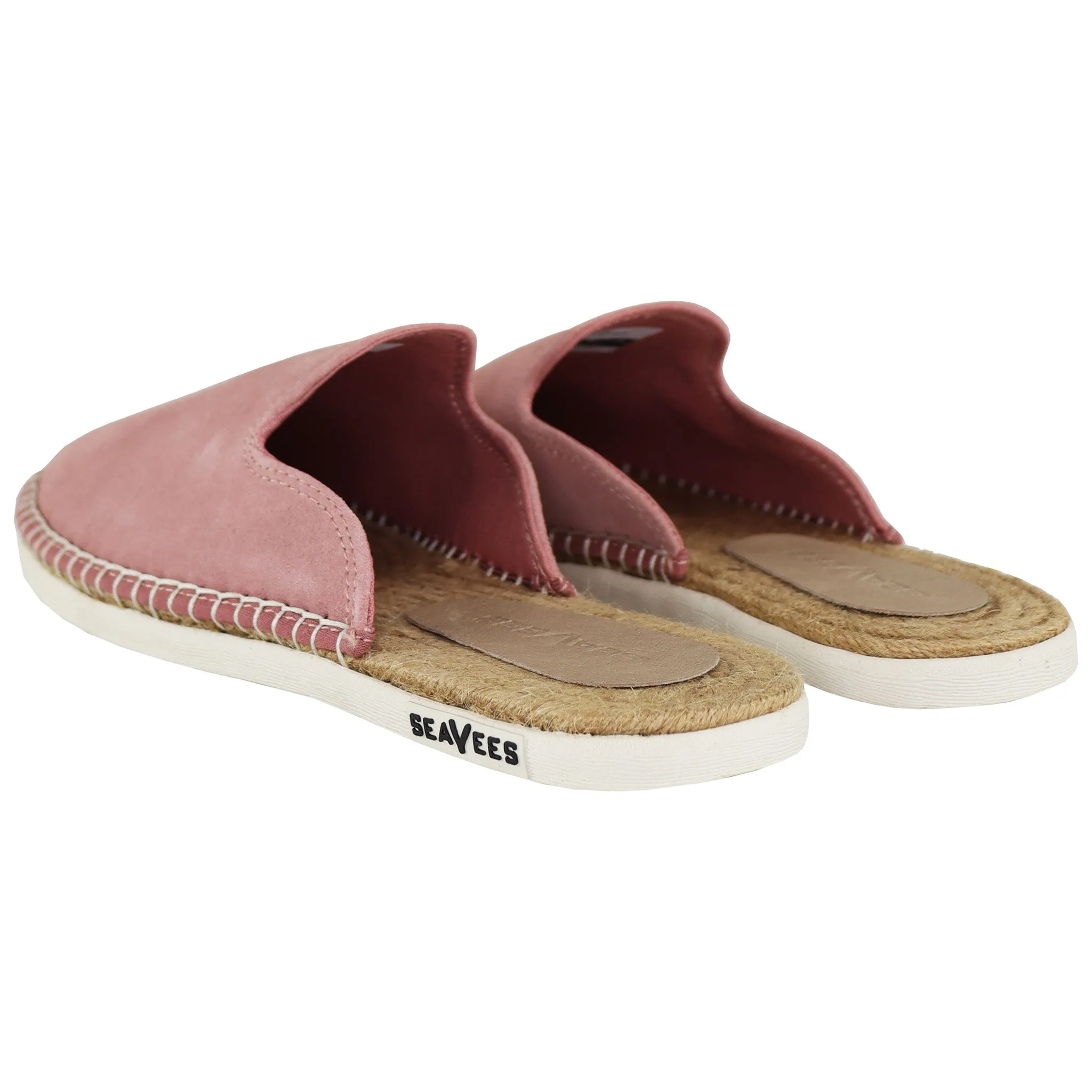 SeaVees Ocean Park Womens Pink Mule Sandals