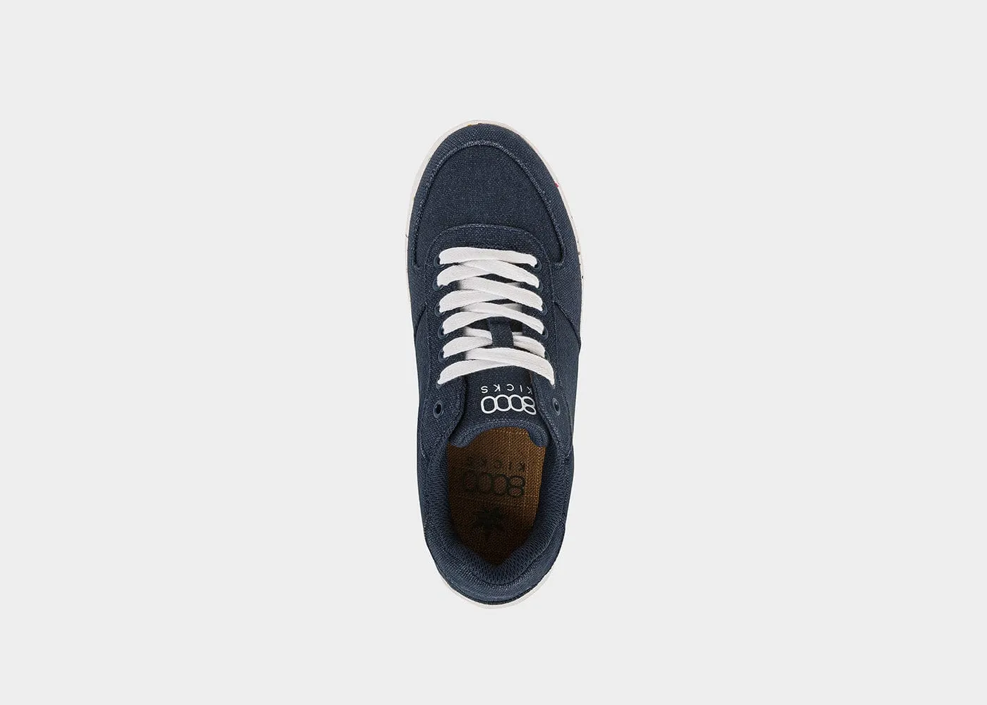 Seeker Women's Vegan Hemp Trainers | Navy Blue