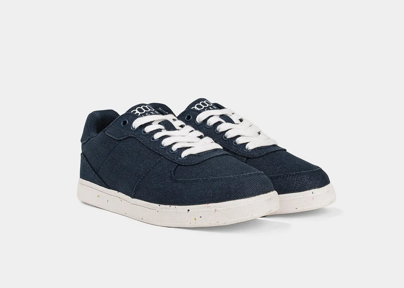 Seeker Women's Vegan Hemp Trainers | Navy Blue