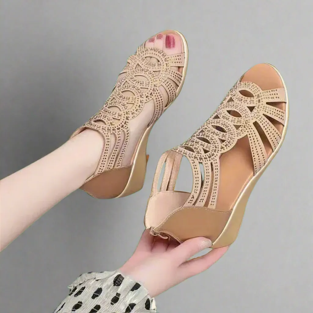 Senta | Premium Leather Handcrafted Roman Sandals
