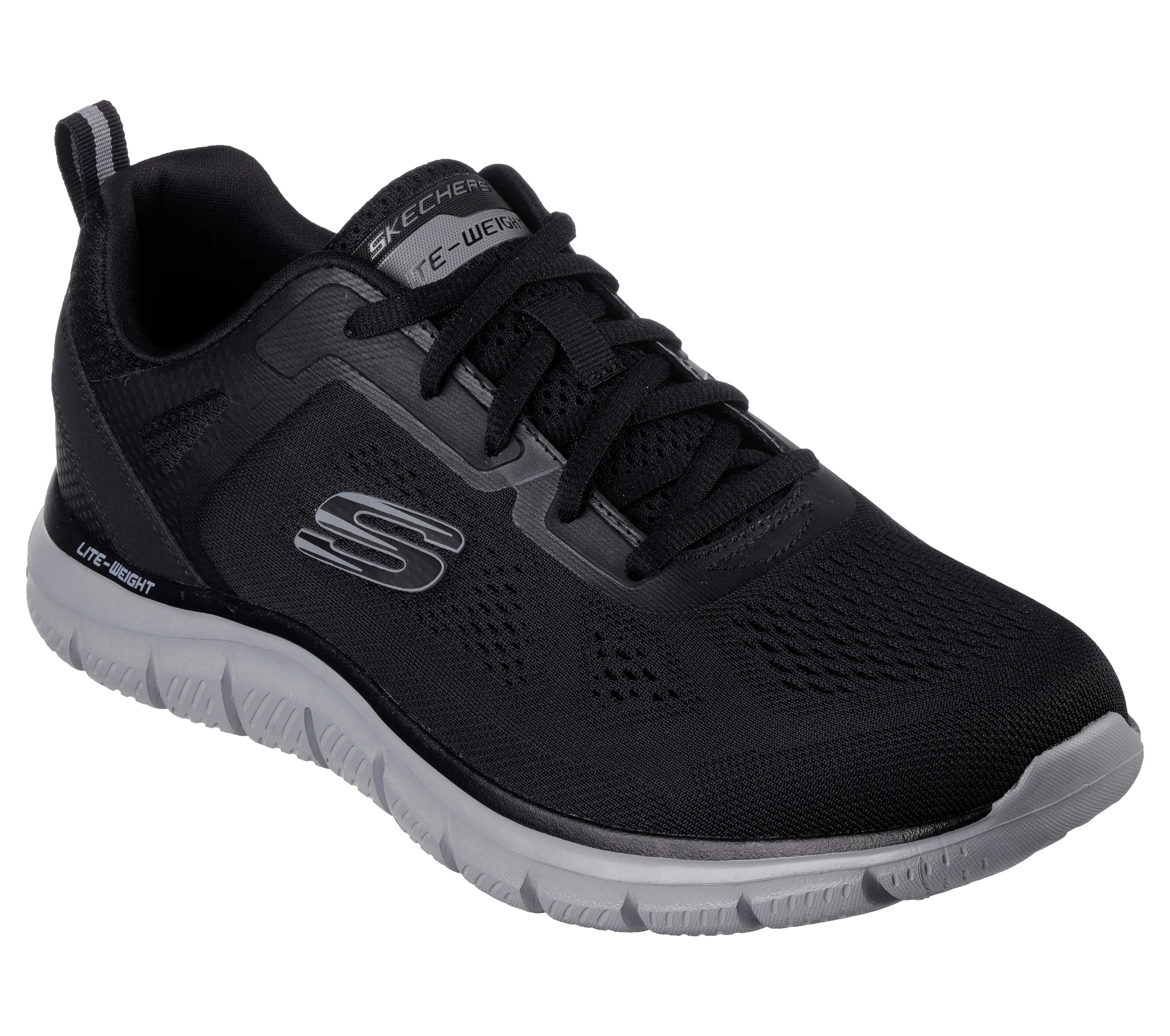 Skechers 232698 Track-Broader Mens Trainer Blk/Charcoal