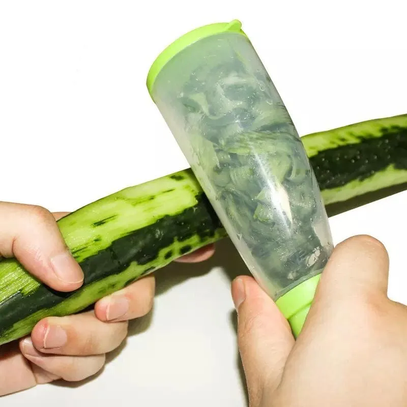 Stainless Steel Storage Peeler With Container, Multifunctional Peeler With Storage For Fruits & Vegetables