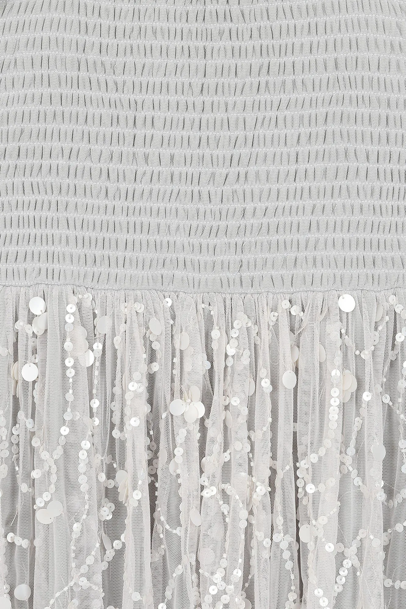 Suzanne Grey Off The Shoulder Sequin Midi Dress