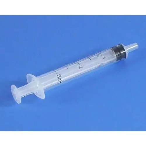 Syringe 3ml Luer Slip with Cap No Needle 100CT LS