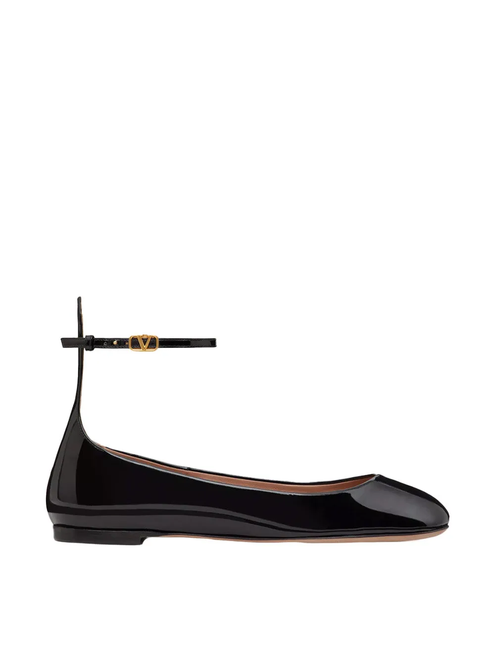 Tan-Go Patent Leather Ballerina Flat