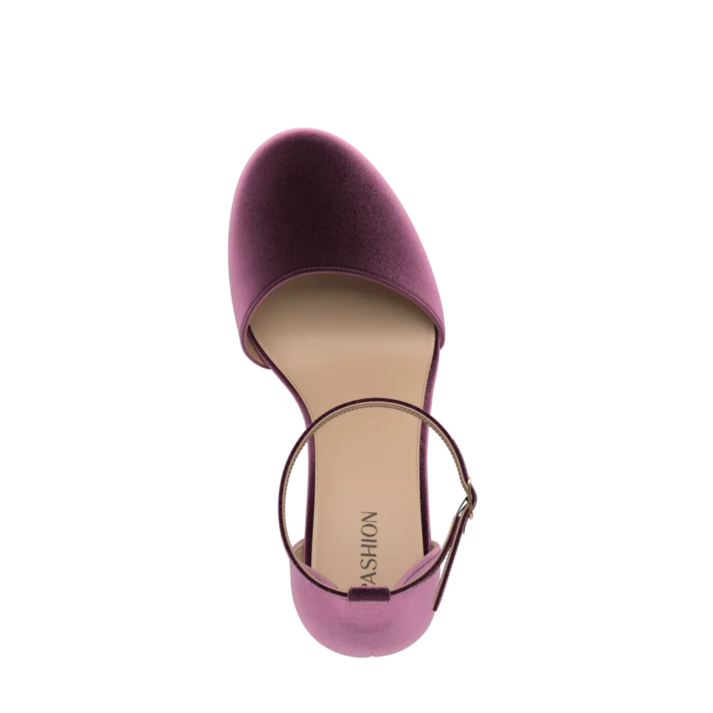 The Jocelyn - Sugar Plum Velvet 3 Block