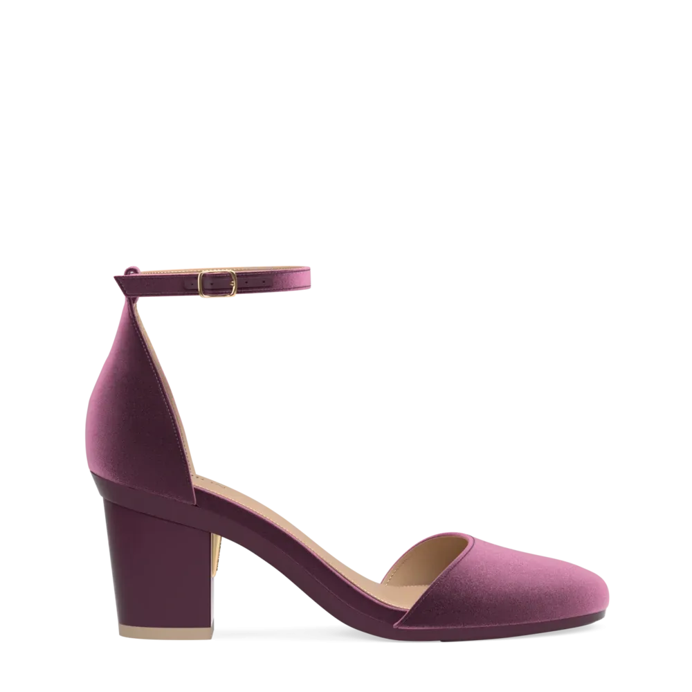 The Jocelyn - Sugar Plum Velvet 3 Block