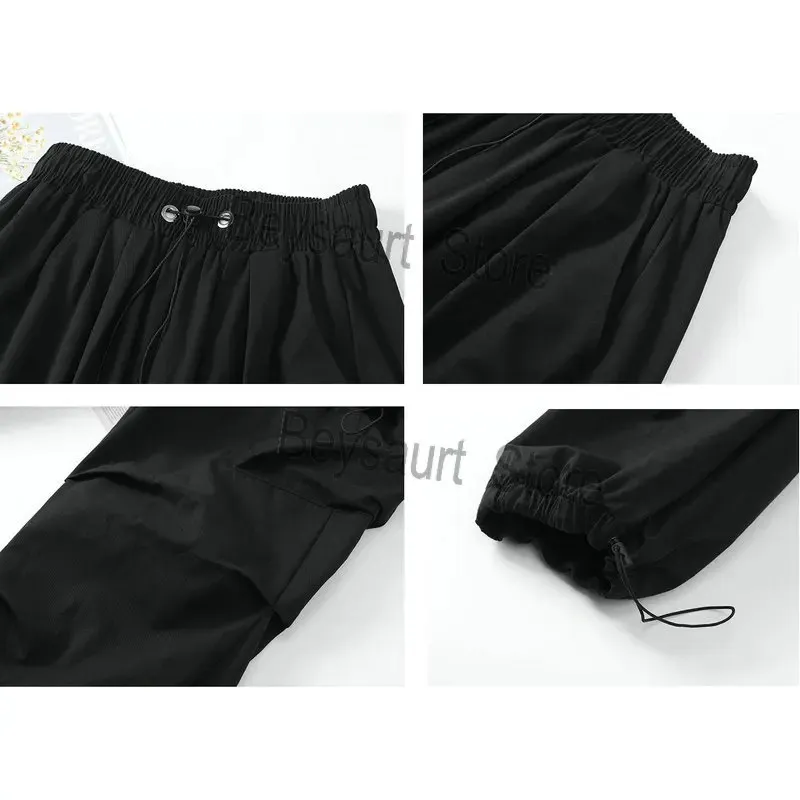 Tijdlus - Cargo Broek Heren – Ruime Baggy Broek met Grote Zakken, Comfortabele Pasvorm