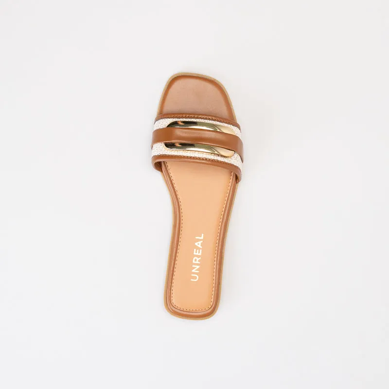 Unreal Women Raffia - Look Detail Mule _ 155032