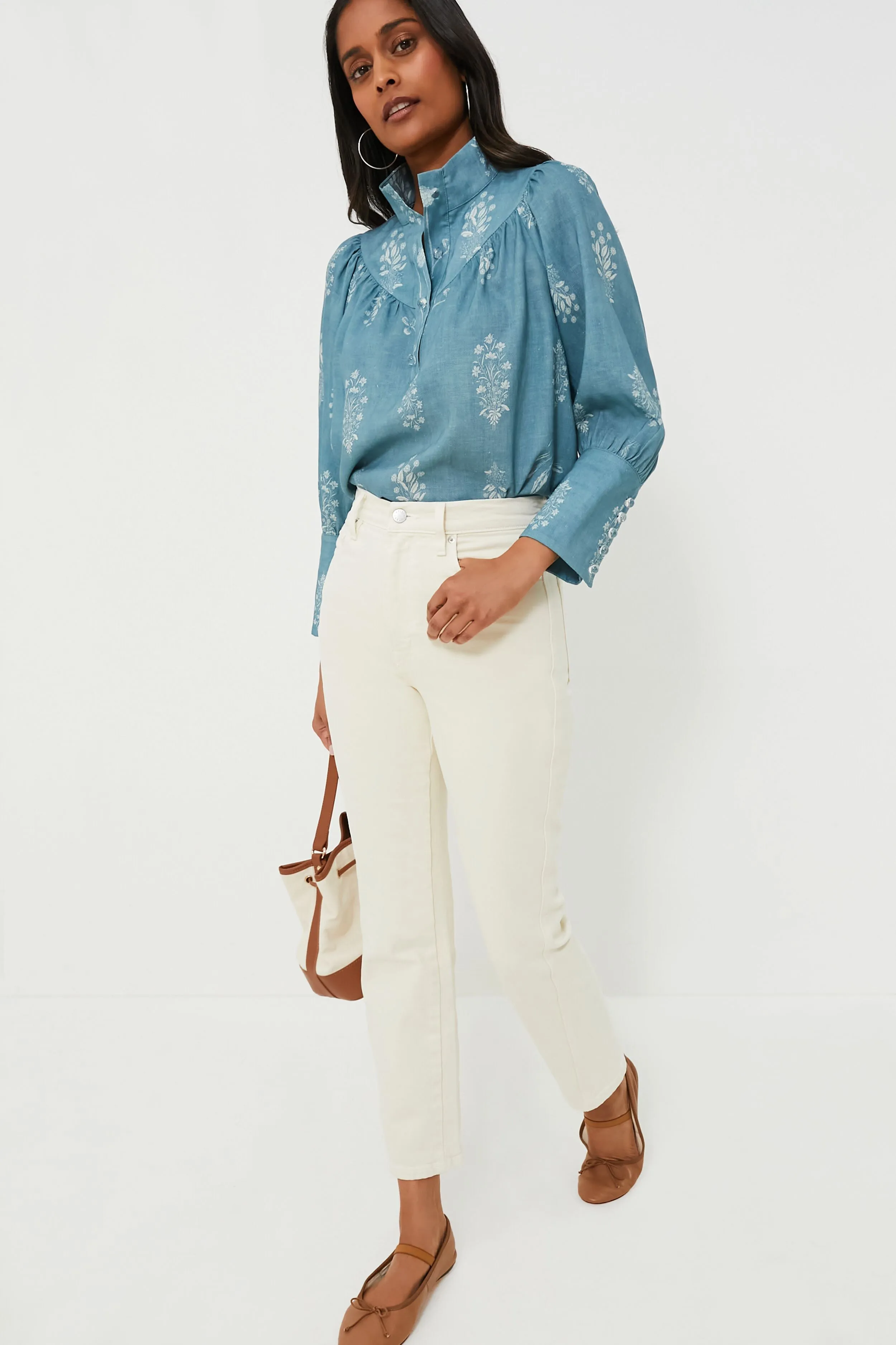 Weathered Meadow Rue Corrigan Blouse
