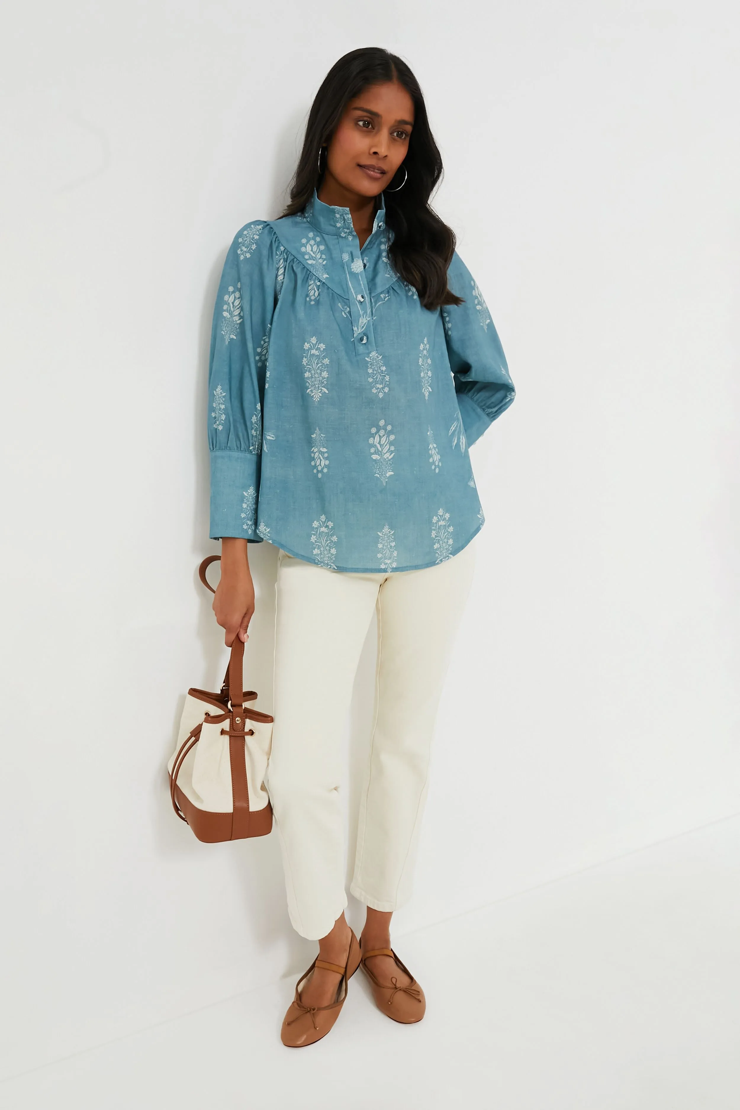 Weathered Meadow Rue Corrigan Blouse