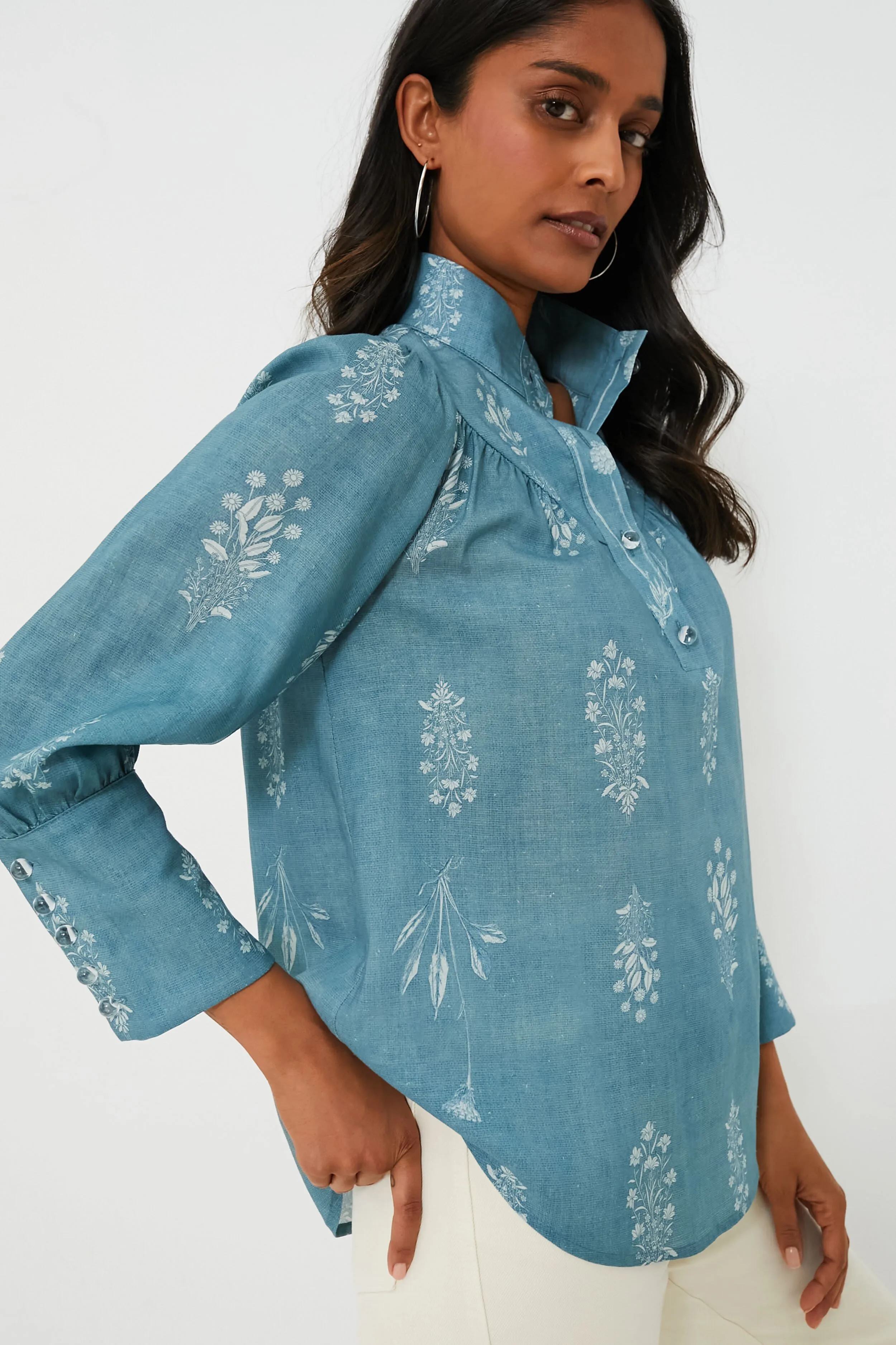 Weathered Meadow Rue Corrigan Blouse