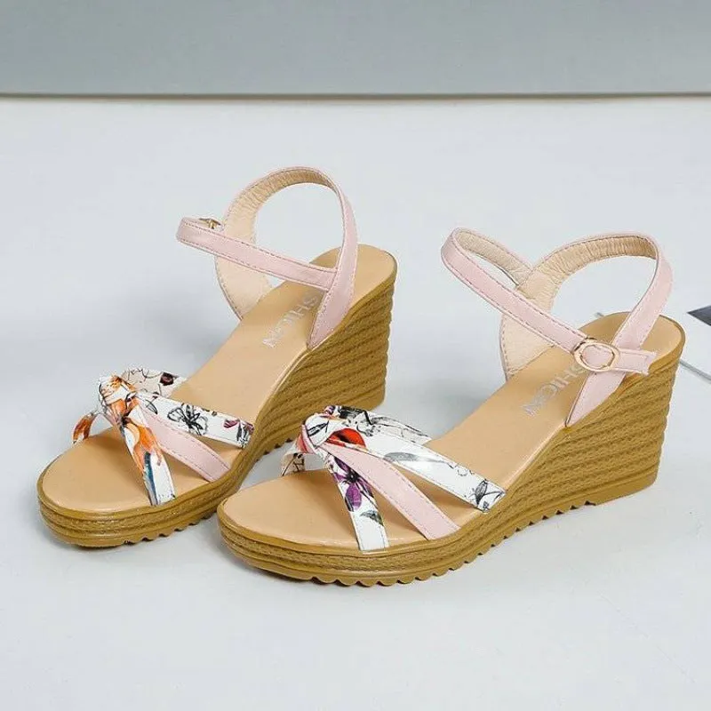 Wedge Sandals for Women - High Heels