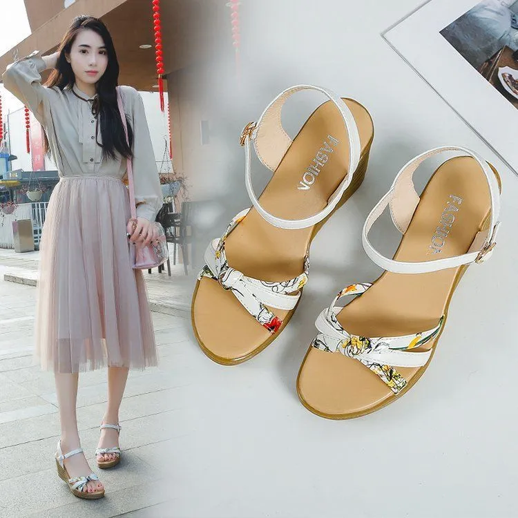 Wedge Sandals for Women - High Heels